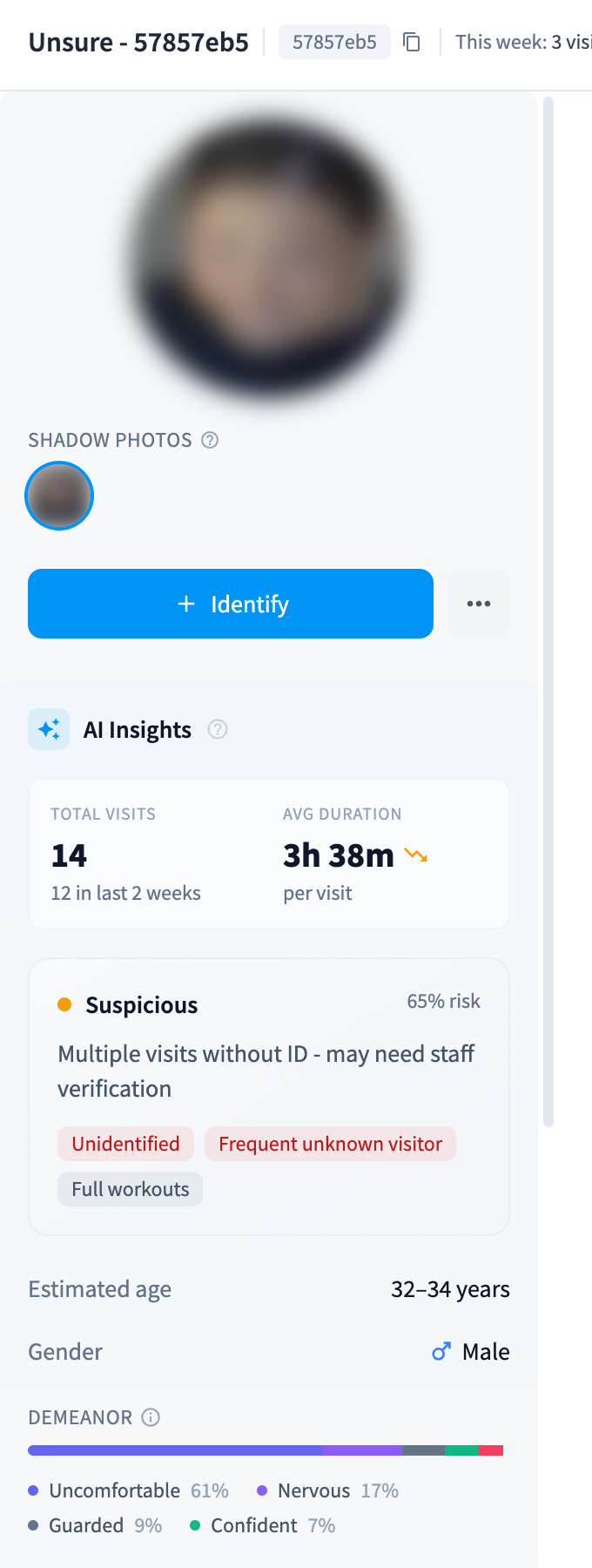 Profile sidebar
