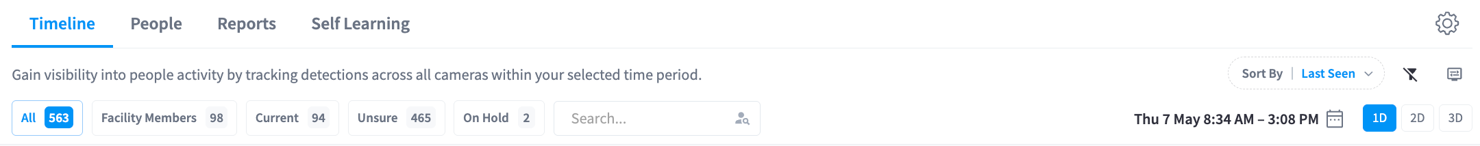 Timeline View