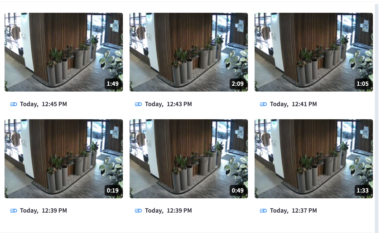 CCTV Thumbnails