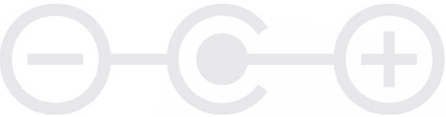 Centre-positive polarity symbol